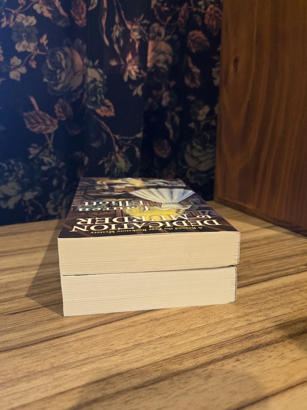 A Beond The Page Bookstore Mystery By Lauren Elliott Lot of Two Cozy Mystery gallery