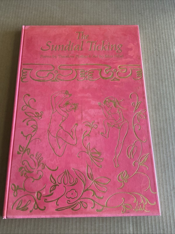 The Sundial Ticking by Theodore Plotkin and Edna Hibel, Signed and Numbered #325