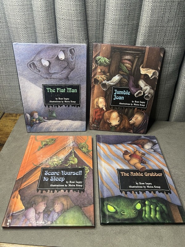Rose Impey Scare Sleep Books Flat Man Jumble Joan Ankle Grabber Creepies HB Lot
