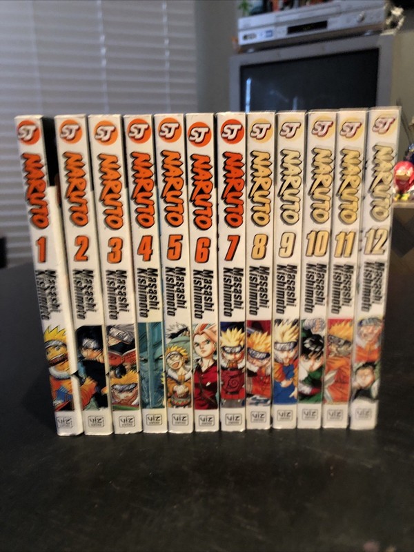 Naruto Manga Lot Volumes 1-24 Masashi Kishimoto Viz Anime Shonen CULT HTF NM gallery