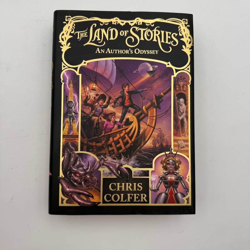 Land of Stories Hardcover Gift Set by Chris Colfer (2016, Hardcover) Vol. 1-5 gallery