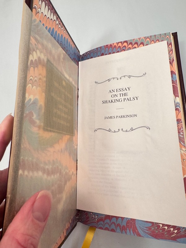 An Essay on the Shaking Palsy by James Parkinson Leather Special Ed Limited MR2 gallery