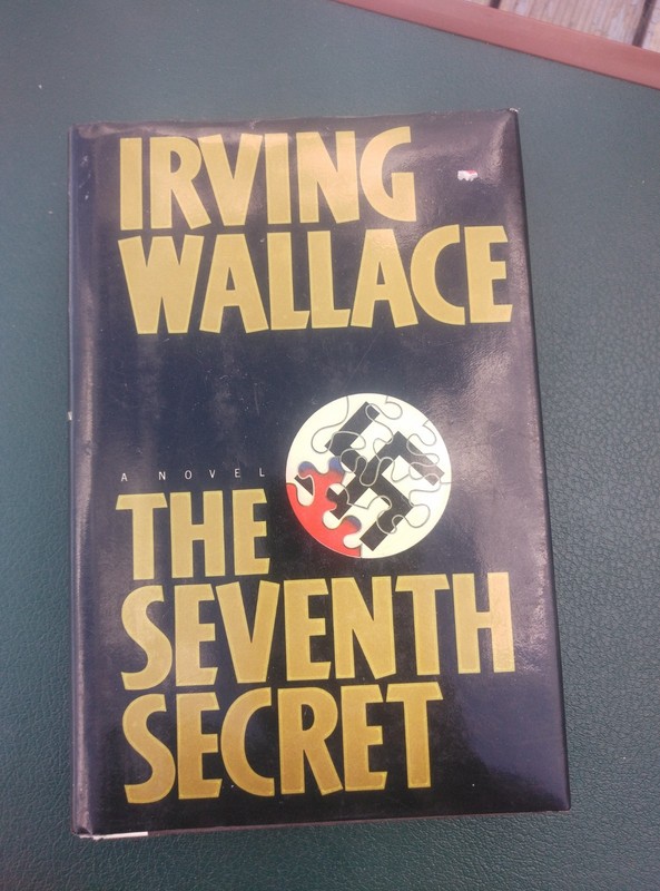 IRVING WALLACE – THE SEVENTH SECRET (1986) TRUE FIRST EDITION FIRST PRINTING…
