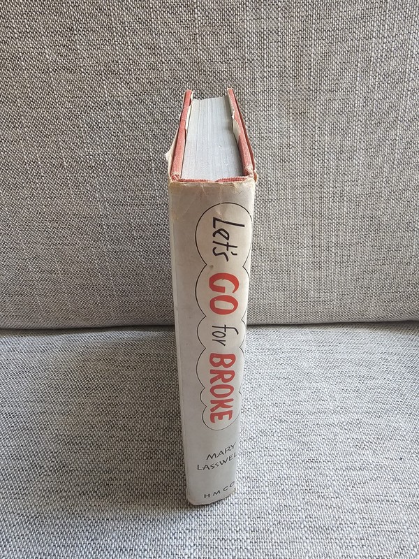 1962 Let's Go For Broke Mary Lasswell HC DJ 6th Printing Suds Series Humor Novel gallery