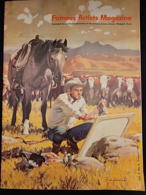 Famous Artists Magazine, Summer 1960, Vol. 8, No. 4