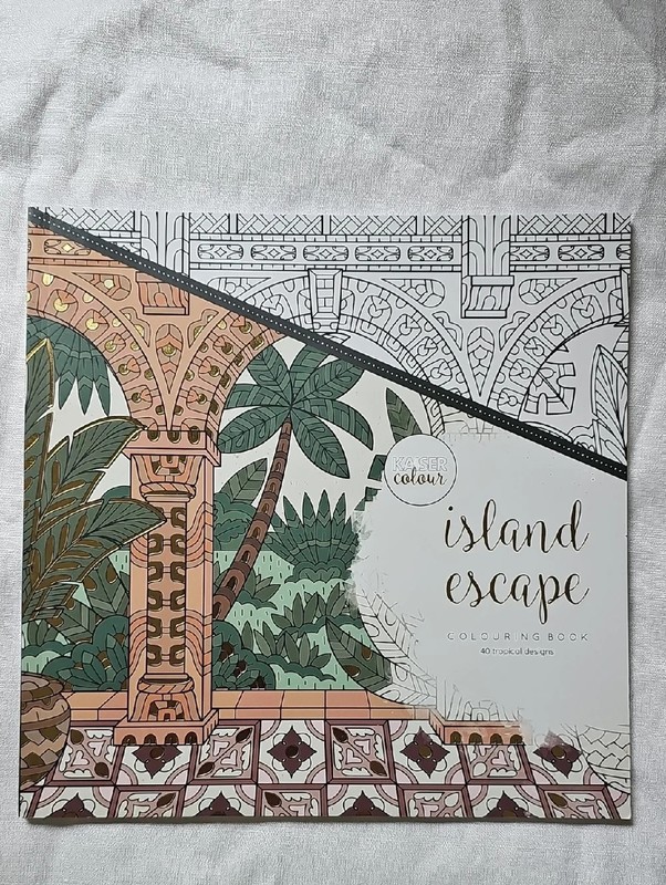 Kaiser Colour island escape Coloring Book 40 Tropical Designs New gallery