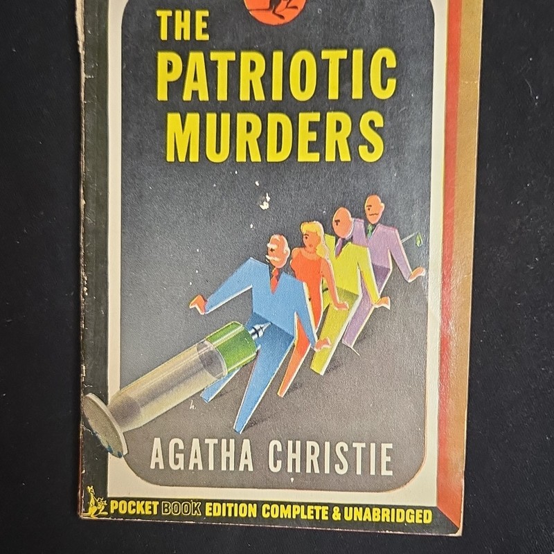 Agatha Christie The Patriotic Murders Blakiston Pocket Book 1943 Vintage PB