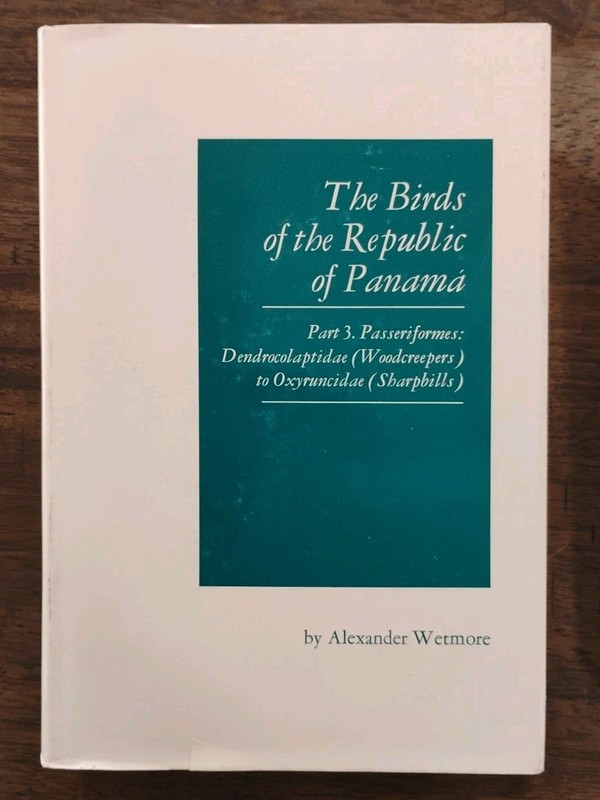 Lot of 4 Birds of the Republic of Panama HC Books Vol 1-4 Set Alexander Wetmore gallery