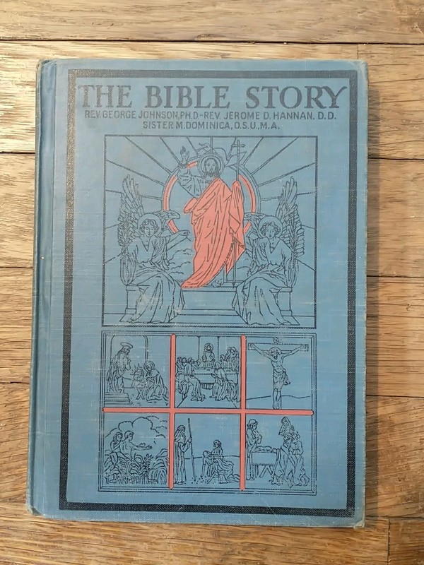 The Bible Story Benziger Brothers 1931 Catholic Children’s Textbook HC