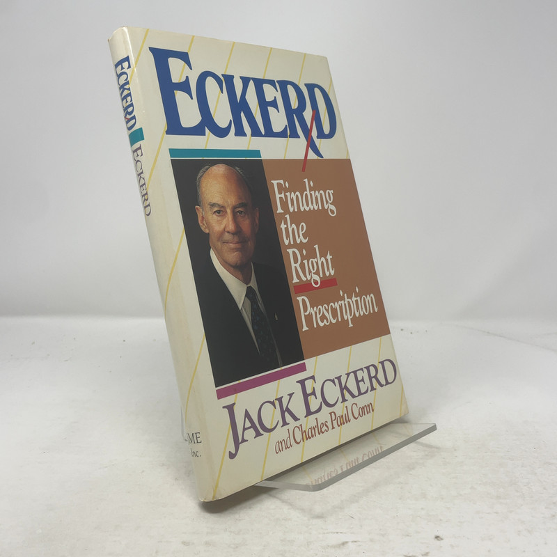 Eckerd by Jack Eckerd, Charles Paul Conn HC First Edition Like New 1987
