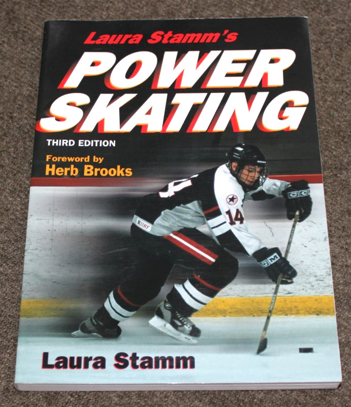 Laura Stamm’s Power Skating (Human Kinetics 2001 Trade PB) 3rd ed Hockey NEW