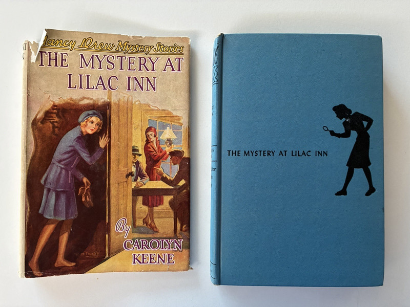 Nancy Drew: The Mystery at Lilac Inn Vintage 1930 Hardcover Book Dust Jacket