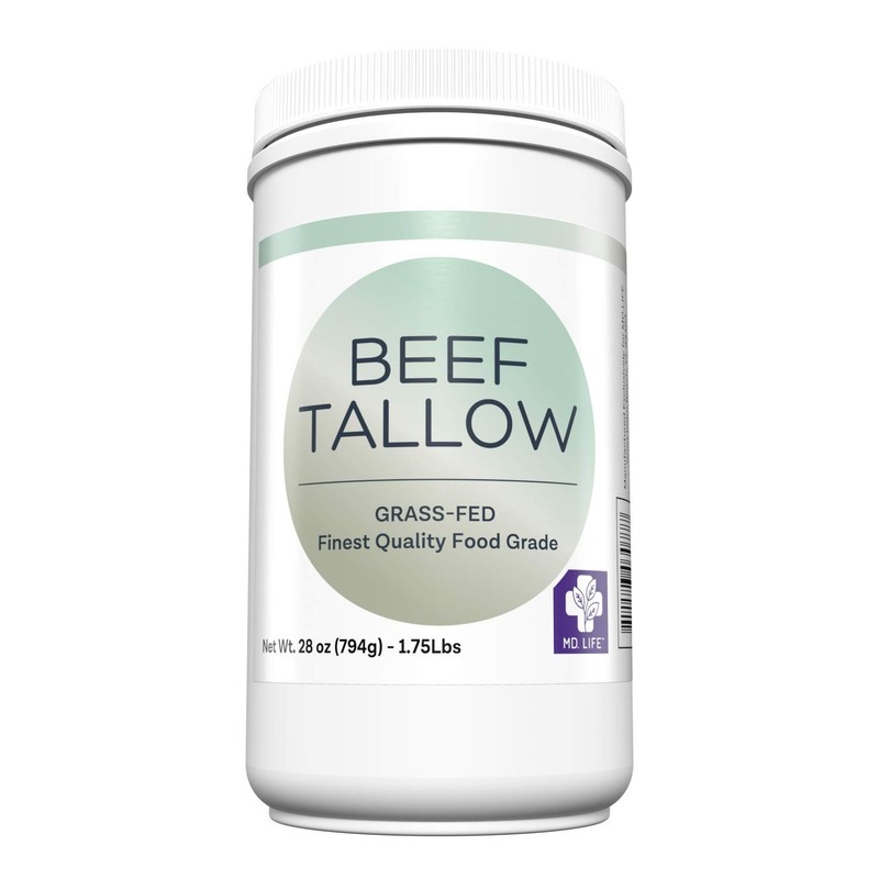28oz Keto Friendly Beef Tallow - Grass Fed Cooking Oil for Health and Wellness gallery