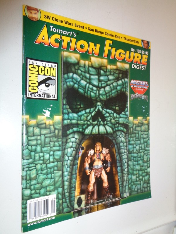 Tomart’s Action Figure Digest # 168 MOTU Star Wars Thundercats NECA G.I. Joe DC