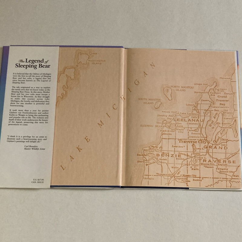 The Legend of Sleeping Bear by Kathy-jo Wargin (Hardcover, Sleeping Bear Press) gallery