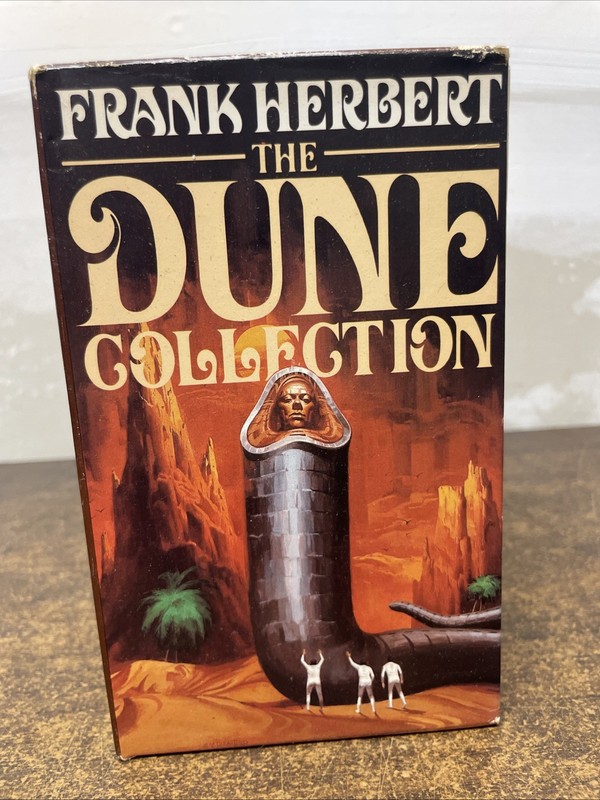 The Dune Collection Box Set 1984 Berkeley Edition Frank Herbert - 4 Books gallery