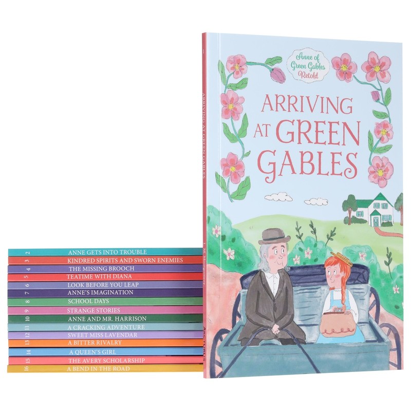 Anne of Green Gables Collection Illustrated 16 Books Paperback Box Set - Ages 7+ gallery