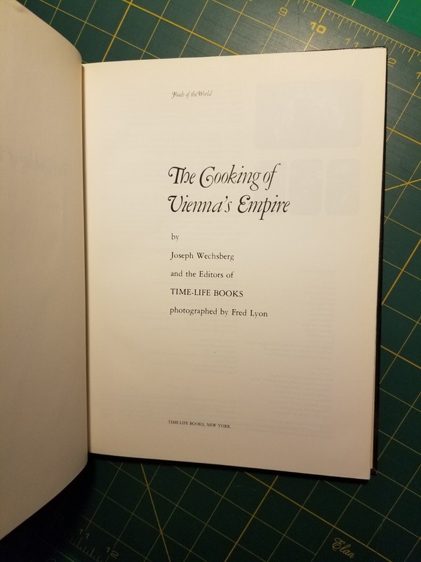 Foods of the World Ser.: Cooking of Vienna's Empire by Joseph Wechsberg... gallery