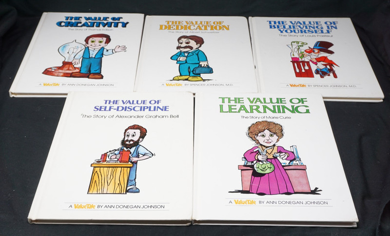 The Value Tales Lot of 25 Hard Cover Books 1970s and 1980s First/Second Editions gallery