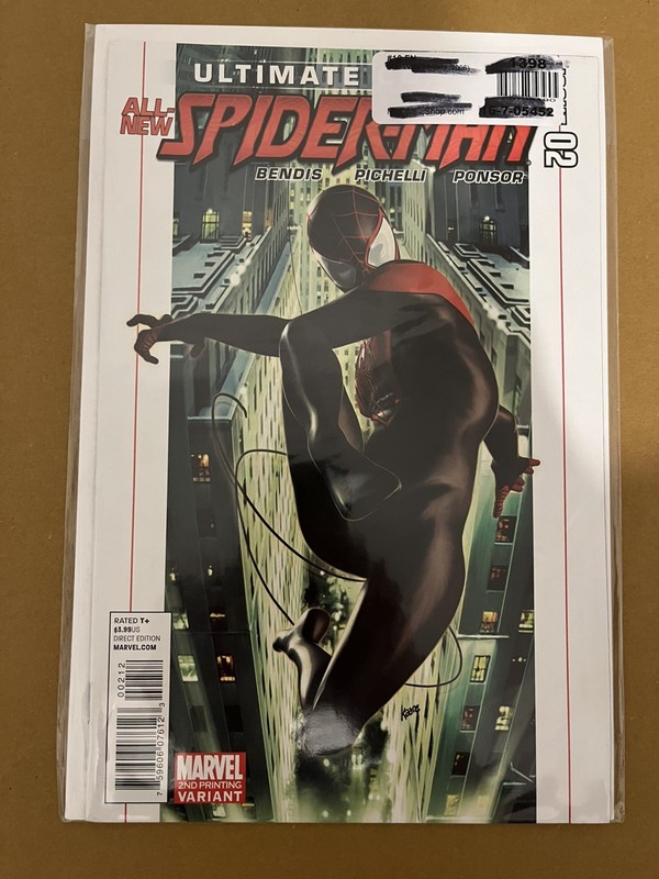 Ultimate Comics All-New Spider-Man 2 - 2nd and 3rd Print Variants, Rare, VF/VF- gallery