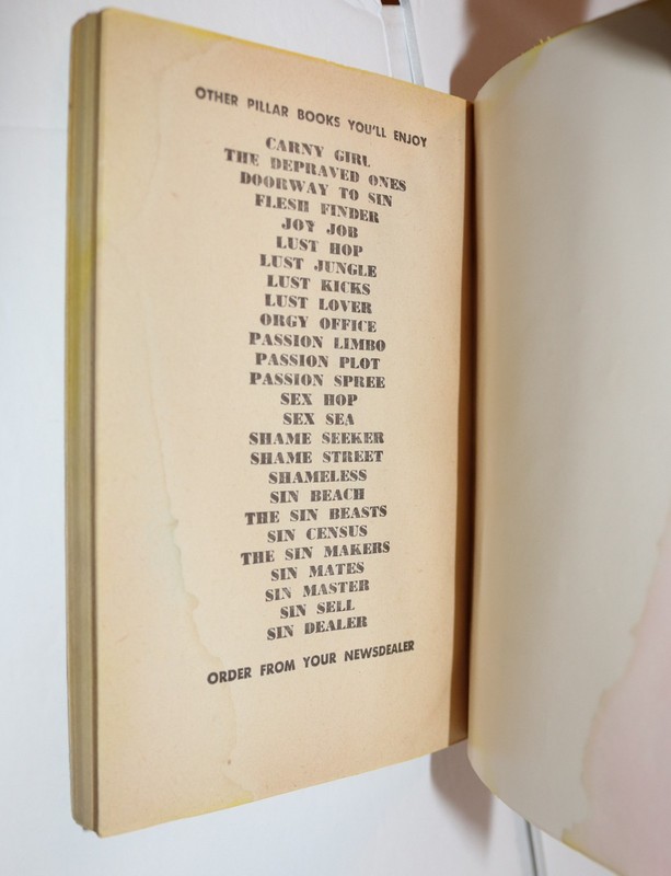 Signed Robert Silverberg Gutter Road Don Elliott 1964 Sleaze Smut Erotica SR514 gallery