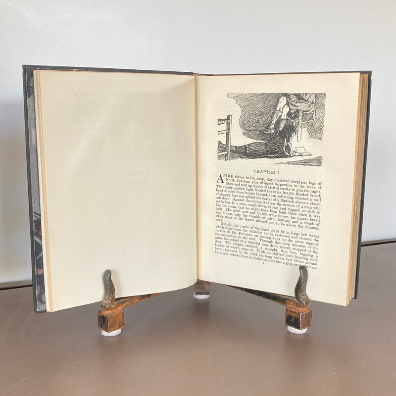 DRUMS by James Boyd, 1928. With first state dust-jacket —no ad for Smoky on back gallery