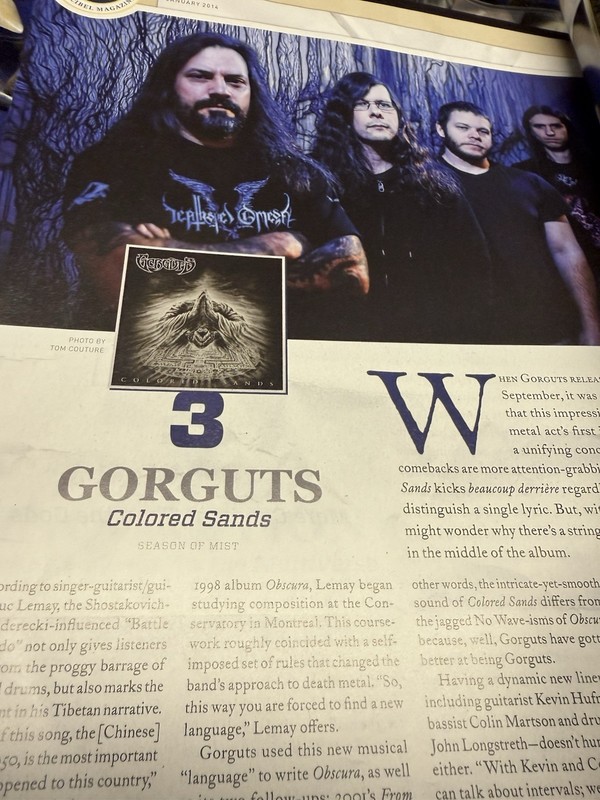 DECIBEL MAGAZINE #111 + FLEXI TOP ALBUMS GORGUTS CARCASS KING DIAMOND METAL gallery