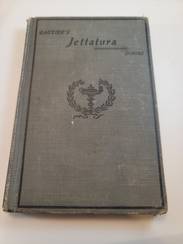 1900 Jettatura by Theophile Gautier: Used, Heath PUBLISHERS