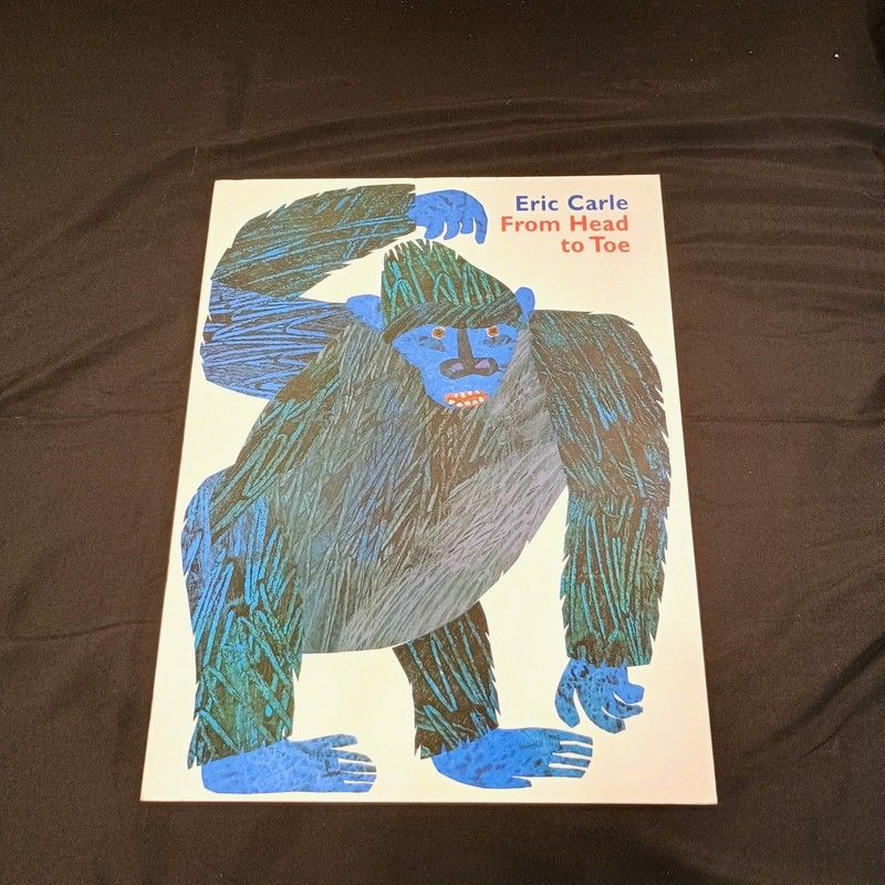 Eric Carle From Head to Toe Large Format Paperback Harcourt School 9780153133732