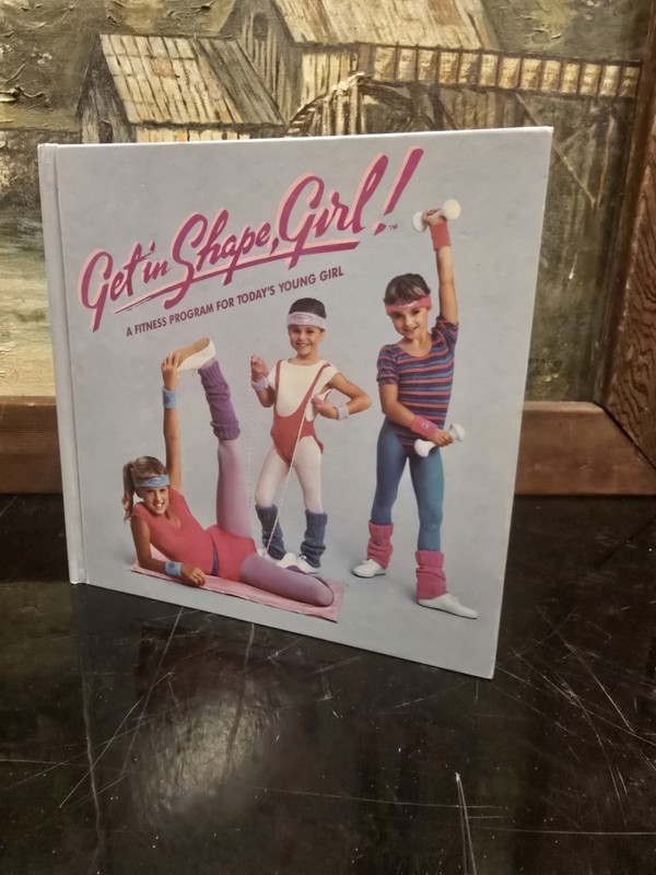 Vintage Get In Shape Girl Book