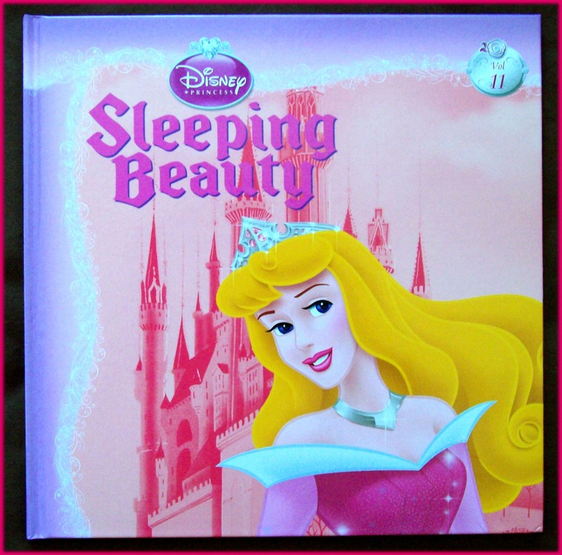 DISNEY PRINCESS BOOK – Sleeping Beauty – Vol 11 – 23cm KIDS Bright Hardcover NEW