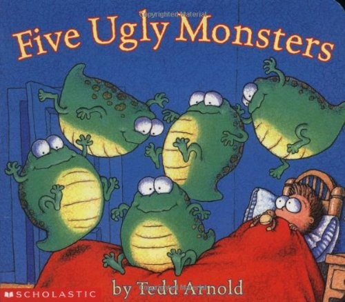 Five Ugly Monsters – board book Arnold, Tedd