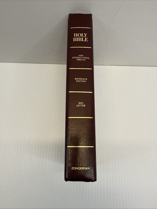 NIV Classic Bible 1988 Reference Hardcover Red Letter 1984 Text gallery