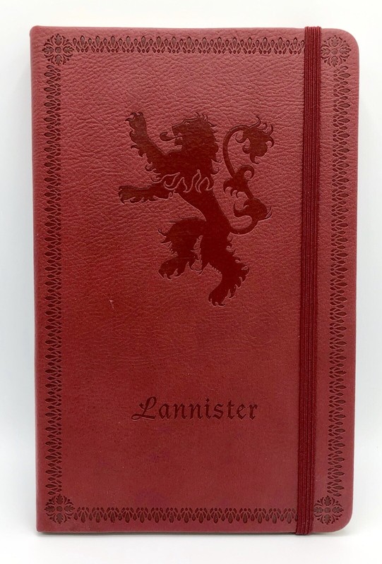 GAME OF THRONES JOURNAL (Lannister) Insight Editions (Blank Interiors) HARDCOVER