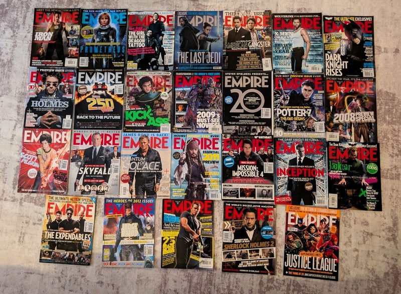 Lot of 26 Empire Magazines