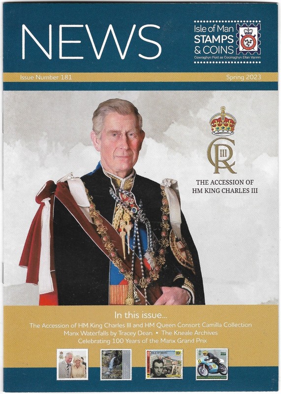 Isle Of Man Stamps & Coins, News Booklet Issue Number 181 – Spring 2023