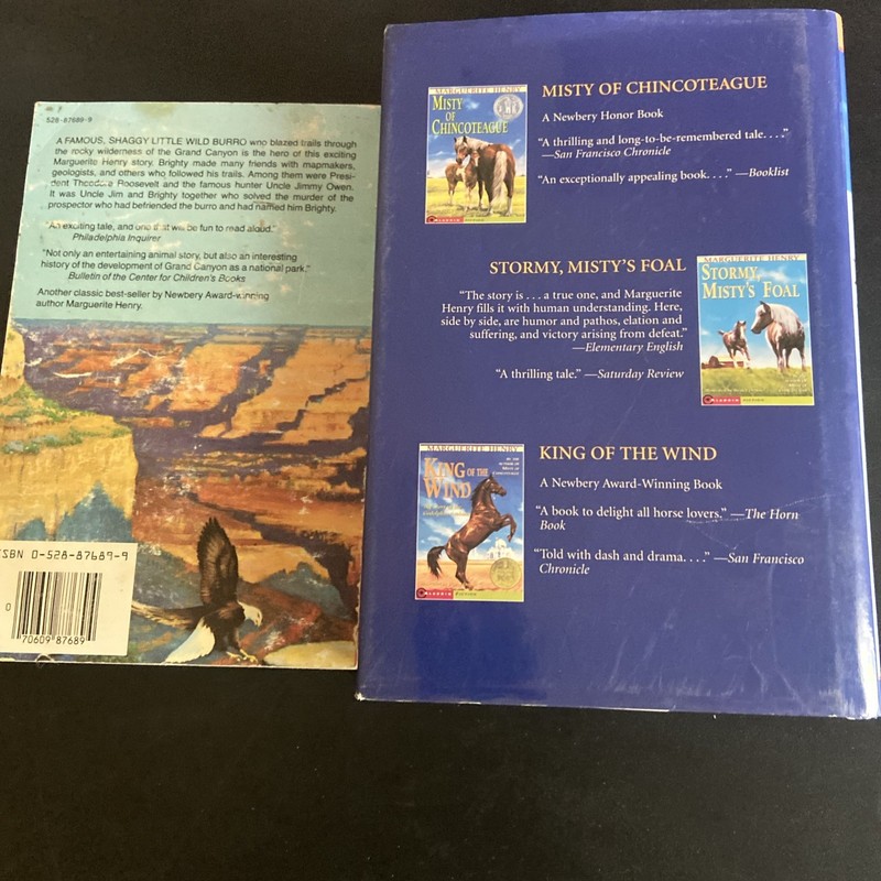 Marguerite Henry Horse Stories Lot Of 6 HCs & PBs W/ 8 Stories G-VG Condition gallery