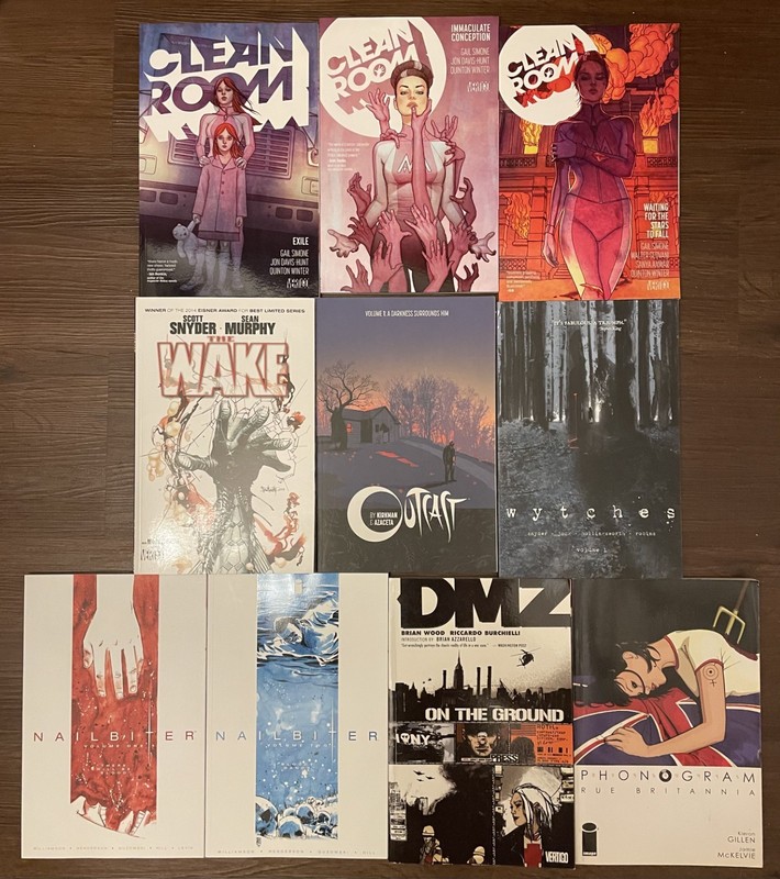 69 Graphic Novel Lot - Preacher Complete Run Marvel Vertigo FIRST PRINTS Collect gallery