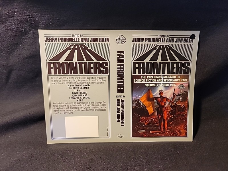 Lot of 5 Promotional book cover flats Sci-Fi Rare advertising Fantasy Great Art gallery