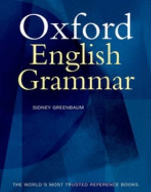 The Oxford English Grammar Hardcover Sidney Greenbaum