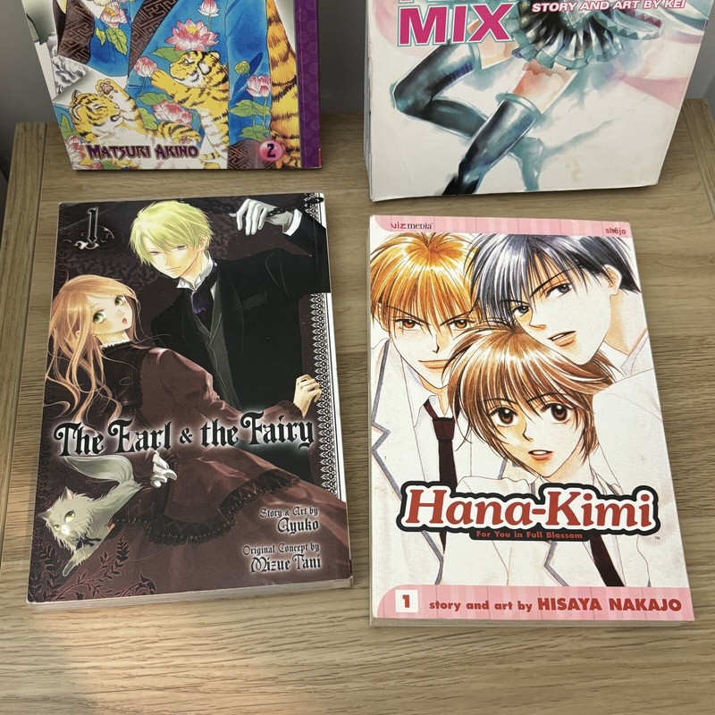 Pet shop of horror, Hatsune mix, Hana kimi, The earl & the fairy Manga Bundle gallery