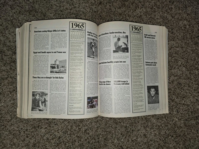 Vintage "Chronicle of the 20th Century" Hardcover Book 1,360 Pages gallery