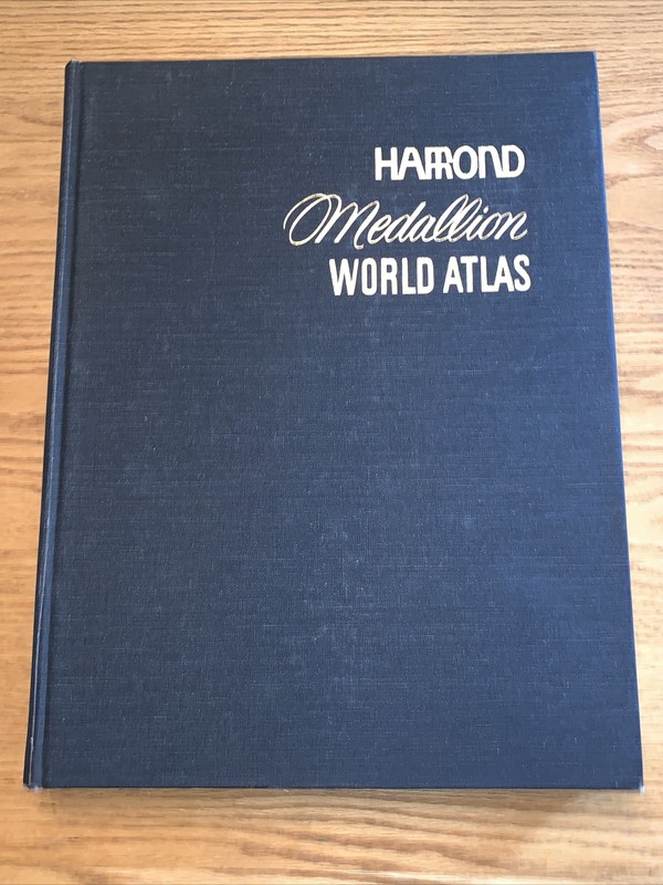 1969 – Hamond Medallion World Atlas – 415 Pages