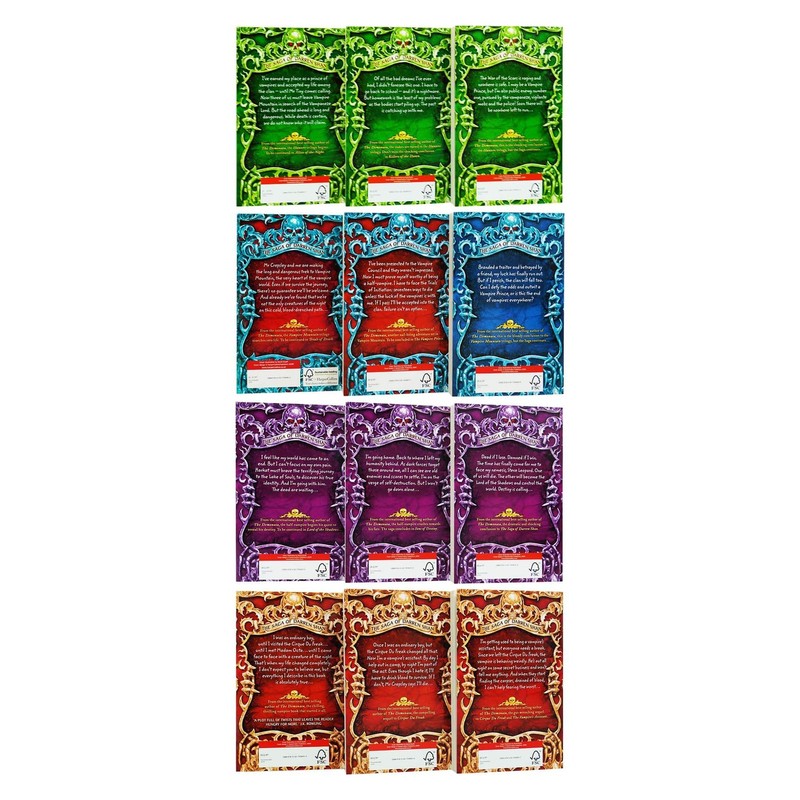 The Saga of Darren Shan 12 Books Collection Set - Ages 9-14 - Paperback gallery