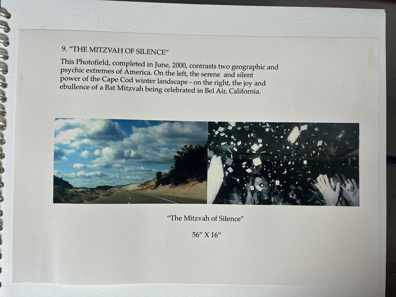 Photofields by Michael W. Barnard 2006 Art Photography Photos Laid in Book 15" gallery