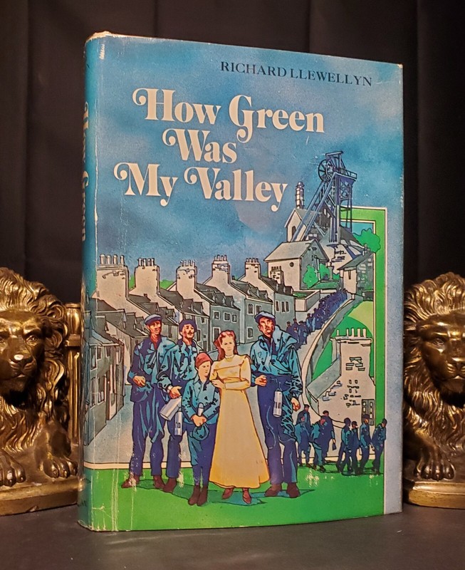 HOW GREEN WAS MY VALLEY by Richard Llewellyn Hardcover 1ST Bce Ed. Macmillan