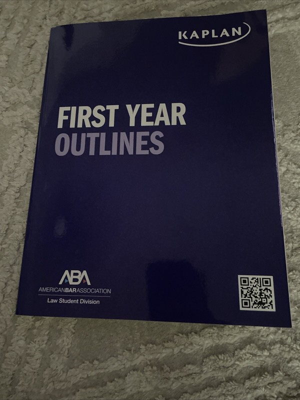 Kaplan Bar Review MPRE First Year Outlines Study Guide 2022 ABA Law Student NEW