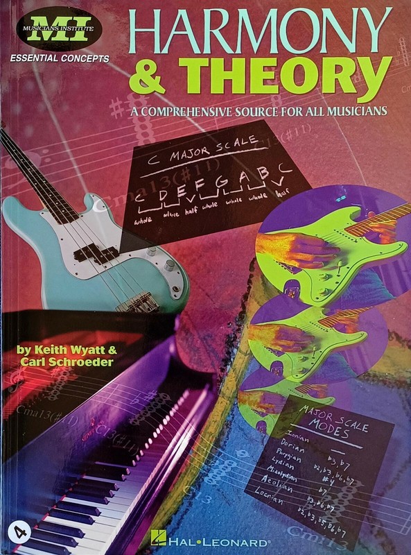 HARMONY & THEORY – COMPREHENSIVE SOURCE FOR ALL MUSICIANS – 159 PAGE PAPERACK