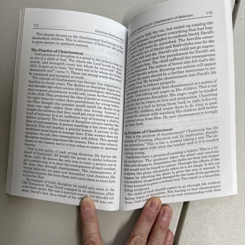 What We Believe . and Why : A Study of the Doctrinal Statement of the... gallery