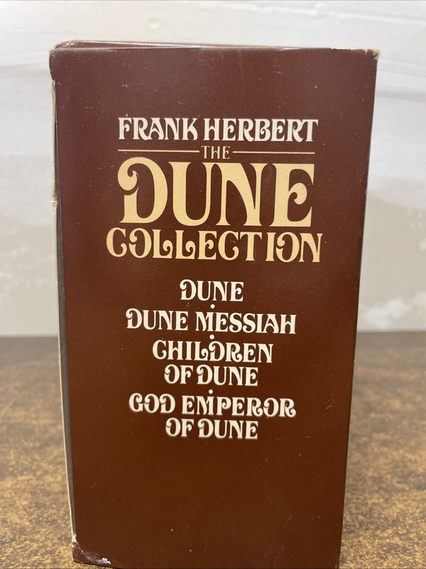 The Dune Collection Box Set 1984 Berkeley Edition Frank Herbert - 4 Books gallery